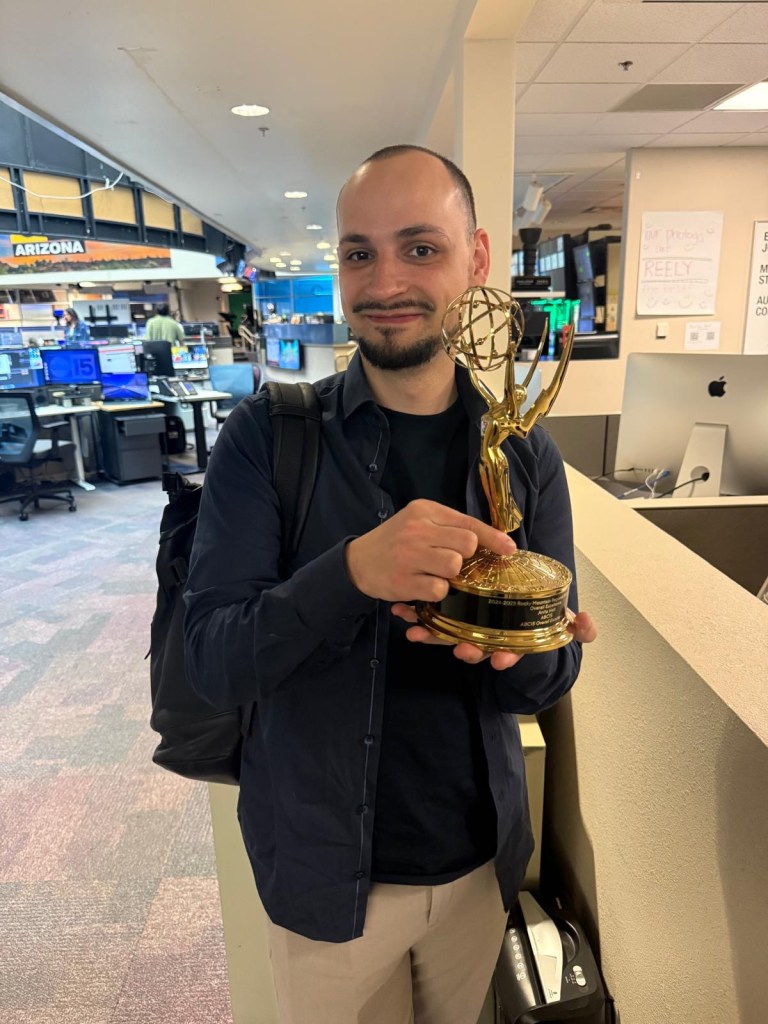 Mit einem Emmy Award