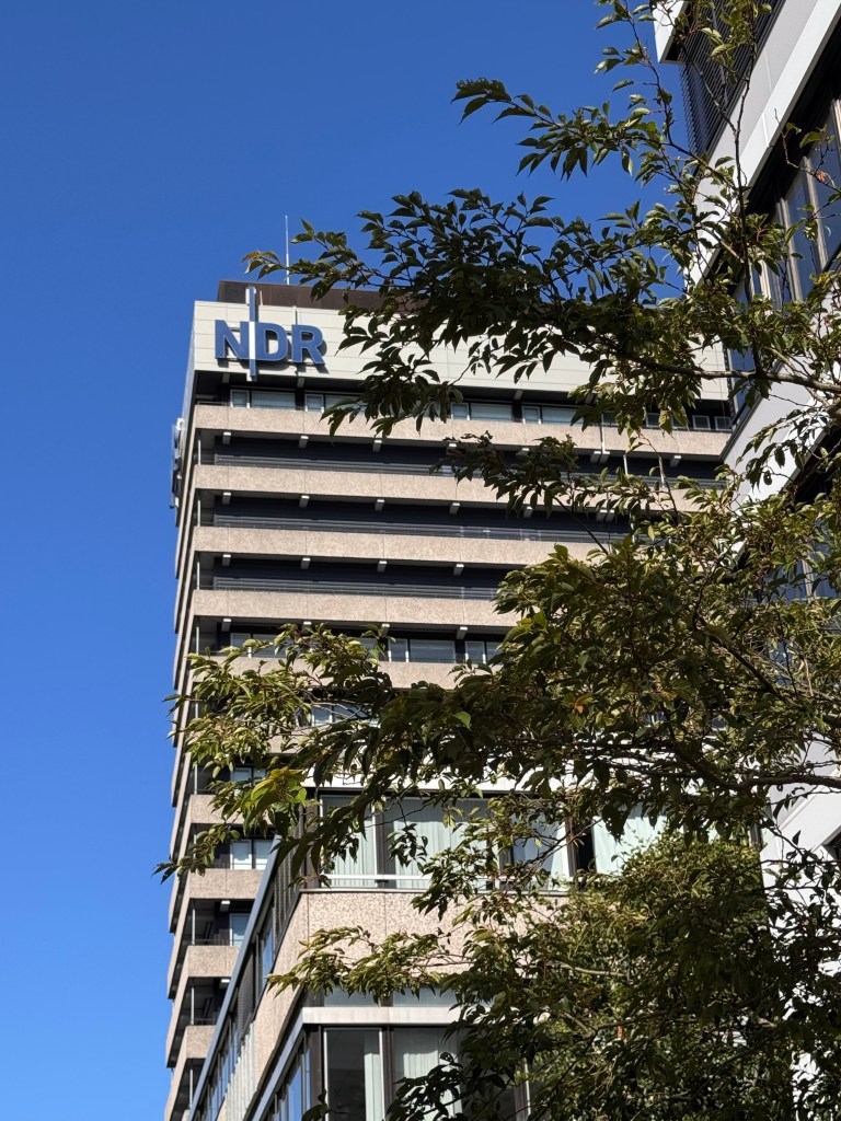 Das NDR-Gebäude in Hamburg