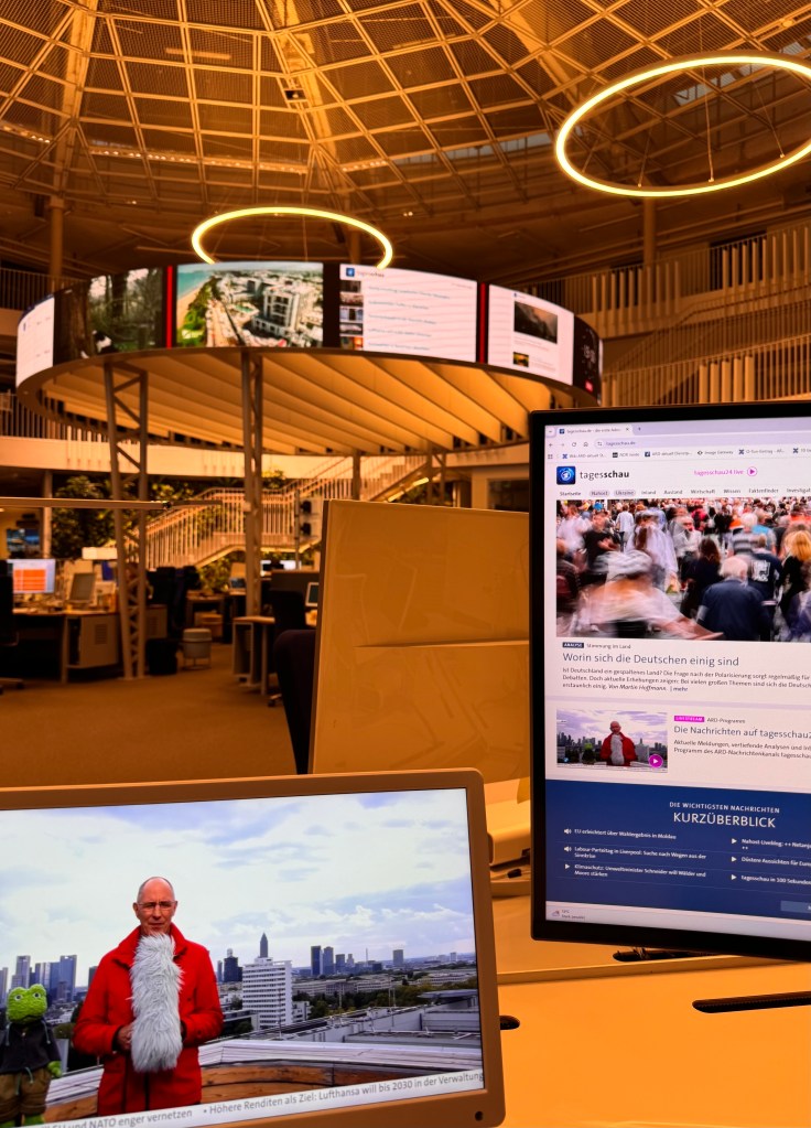 Der Newsroom am Abend